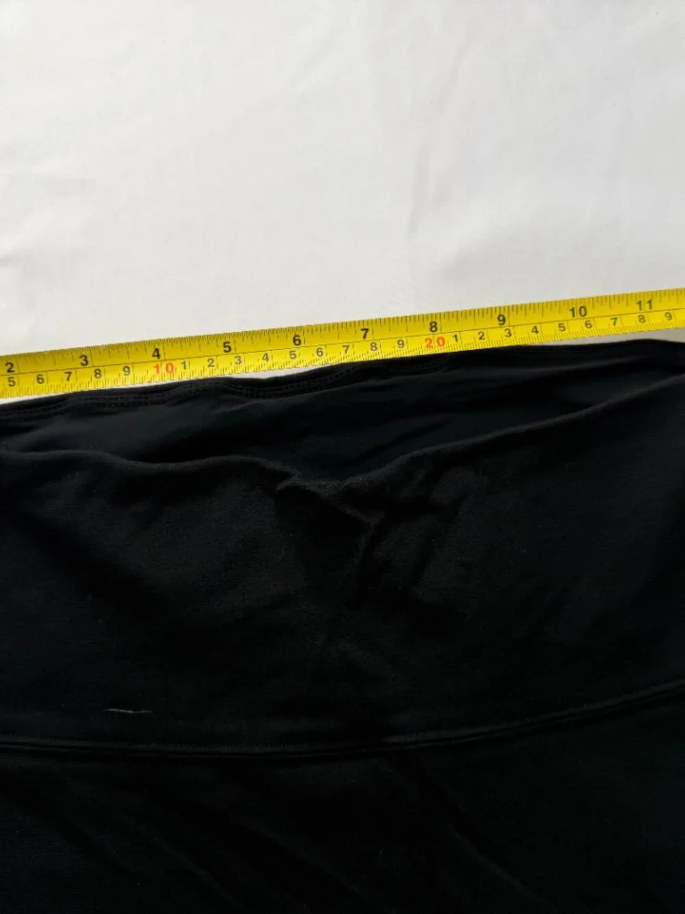 White House Black Market Black Seamed Leggings Pants Stretch Size S